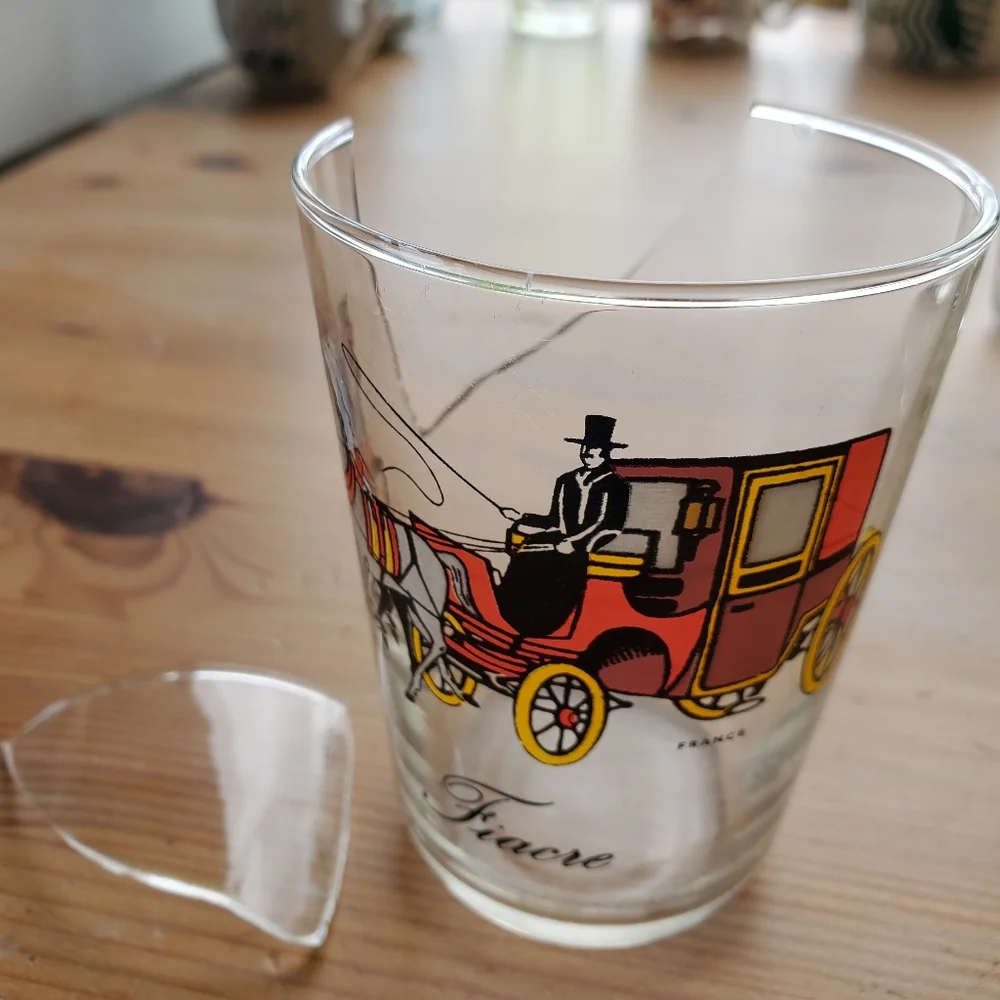 Vintage drinking glasses